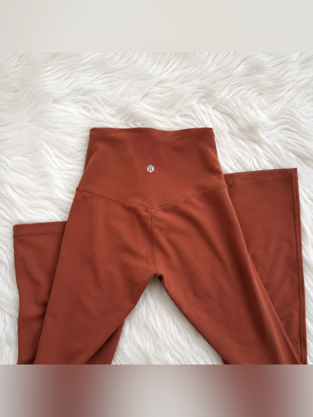 Lululemon Align High-Rise Mini Flare Pant 28” | Size 0 | Rust/Terracotta